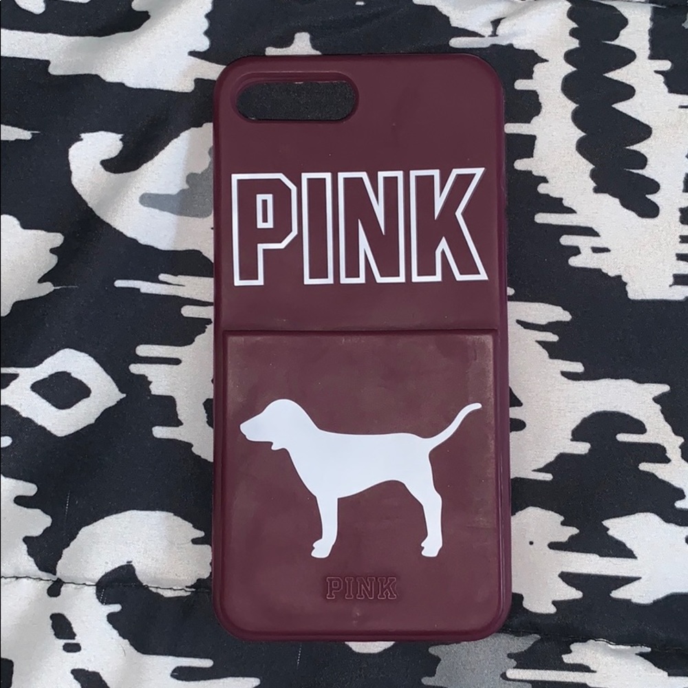 PINK maroon phone case